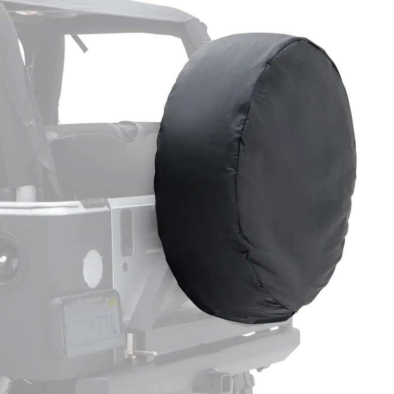 Smittybilt Denim-Black Spare Tire Cover For 33–35 Inch Off-Road Tires 1