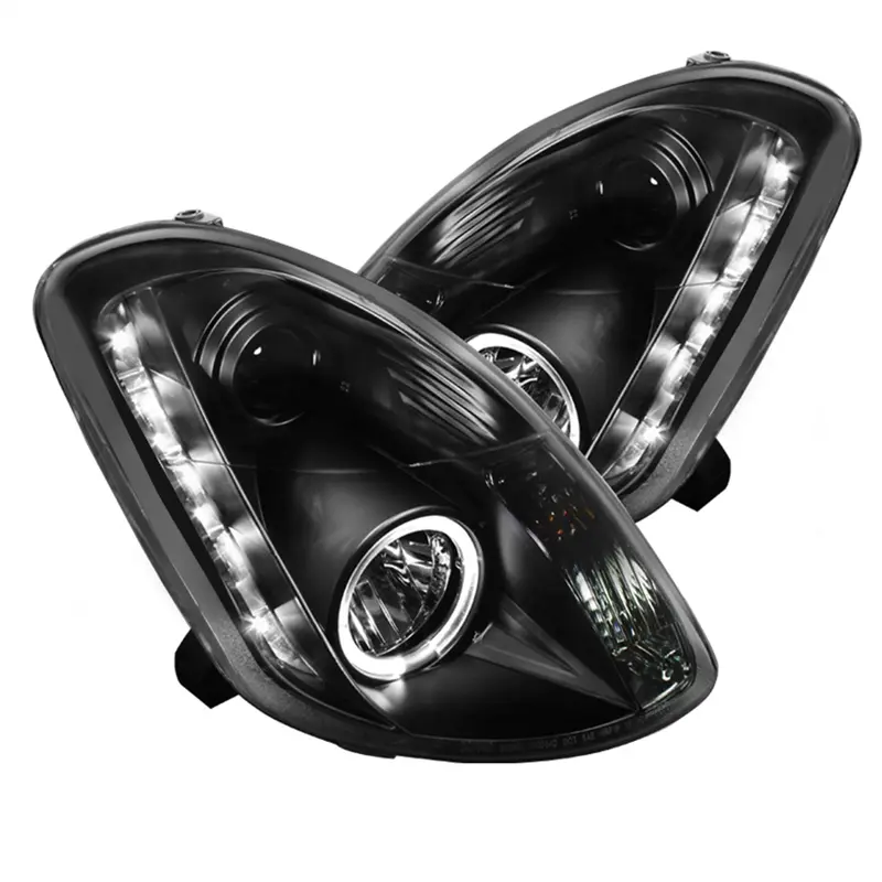 Spyder Auto Halo Led Projector Headlights – Drl-Enabled, Modern Beam Pattern 1