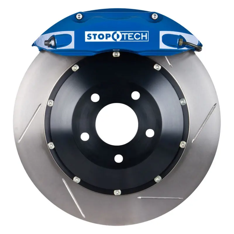 Stoptech Big Brake Kit – Two-Piece Front Rotors With Aluminum Hats For Improved Heat Dissipation 1