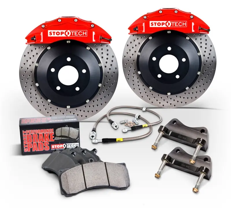 Stoptech Trophy Sport Big Brake Kit – Two-Piece Rear Rotor (83.263.0047.R4) 1