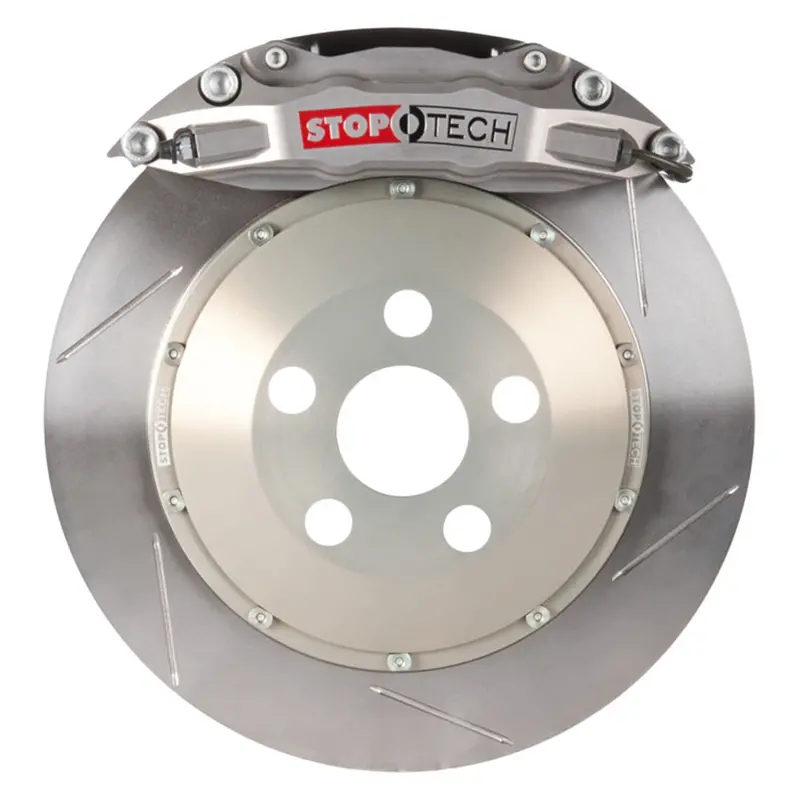 Stoptech Trophy Sport Front Big Brake Kit – Two-Piece Slotted Rotors 1