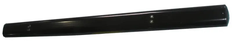 Trailfx Powder-Coated Black Rocker Panel Mount – 4-Inch Oval Steel 1
