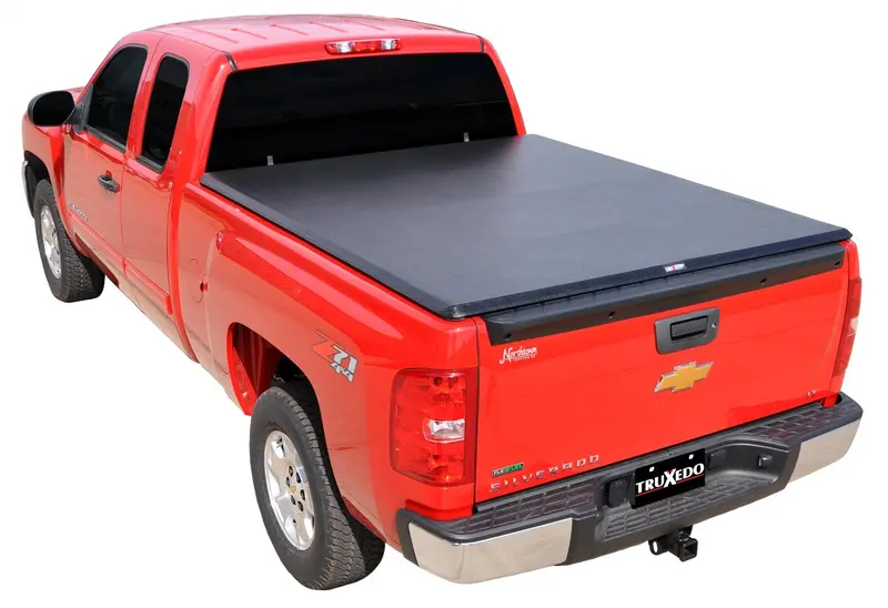 Truxedo Truxport Soft Tonneau Cover – Black, Fits 2007–2013 Chevy Silverado & Gmc Sierra (5'9" Bed) 1