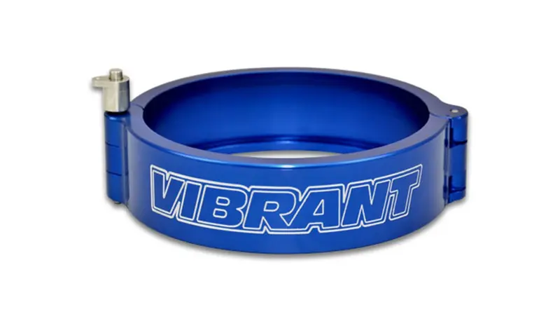 Vibrant Performance 12540B Heavy-Duty Quick-Release Clamp – 5" Od, 6061 Aluminum, Blue Anodized 1