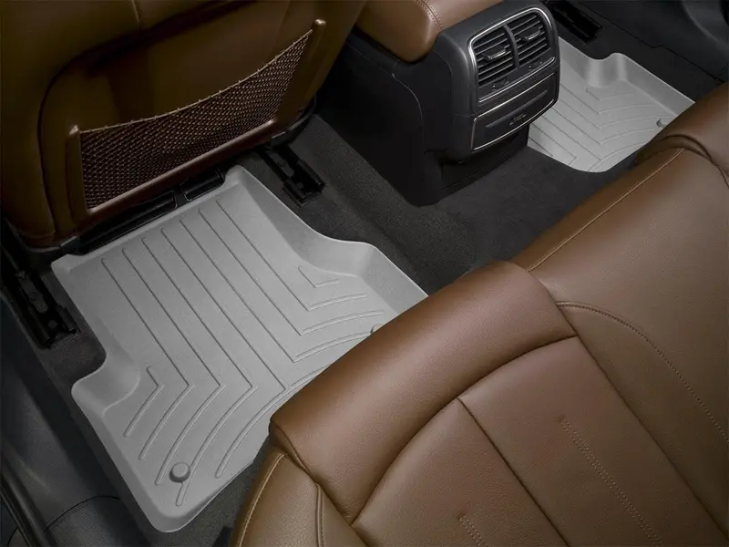 Weathertech Digitalfit Gray Floor Liners – Custom-Fit For Second Row Seats 1