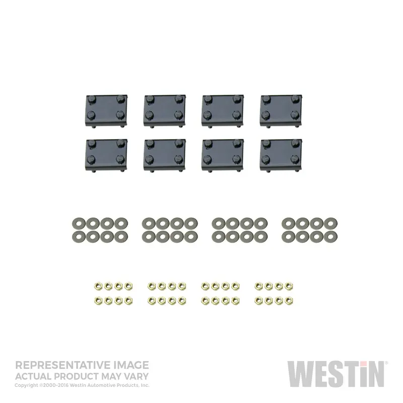 Westin 22-1165 Premier Oval Nerf Step Bar Mount Kit; 1